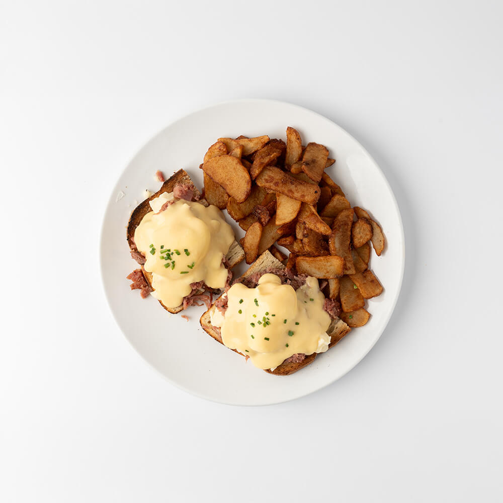 Oeufrier - Oeufs bénédictines - Béné Joe trop de smoked meat