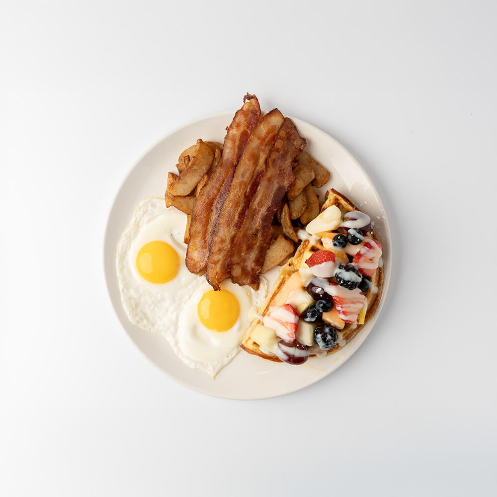 Oeufrier - Déjeuners classiques - Le gaufrier