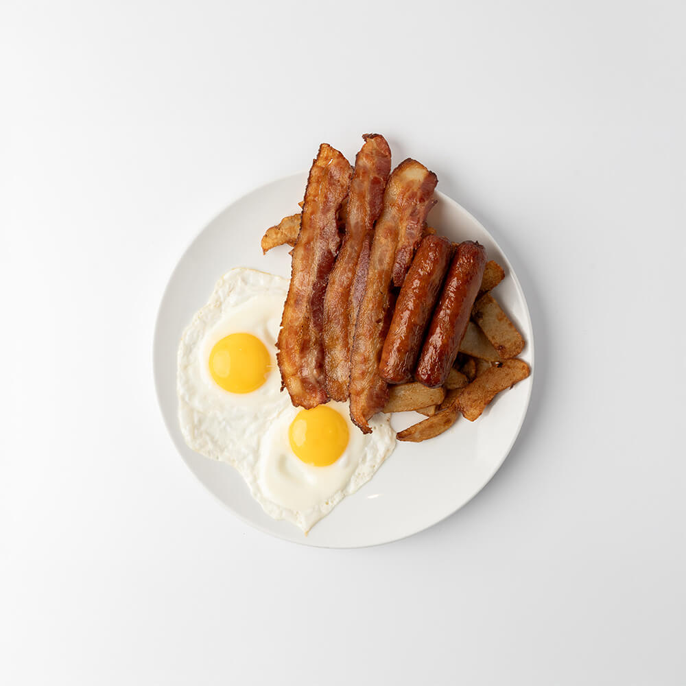 Oeufrier - Déjeuners classiques - Le simpliste 2 oeufs