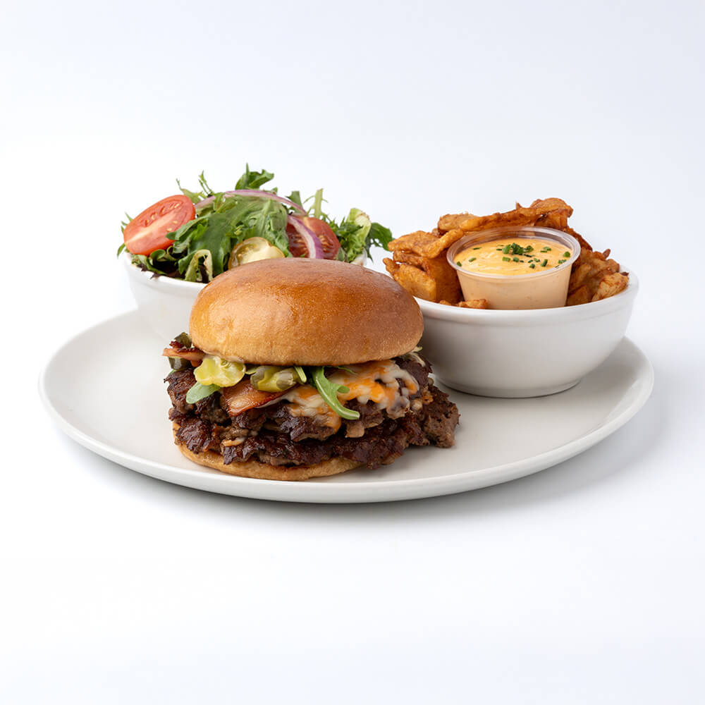 Smash burgers et sandwichs déjeuners
