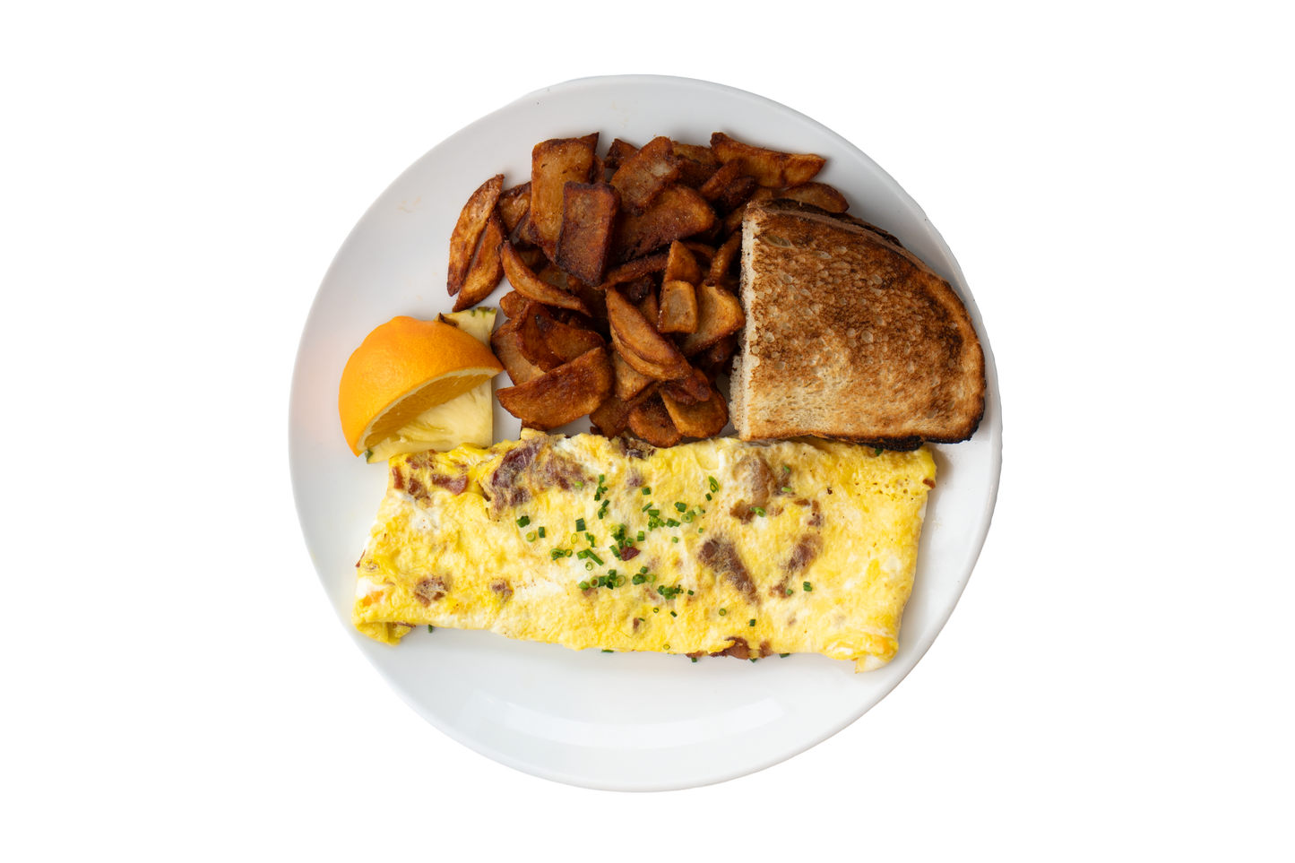 OMELETTE BACON ET FROMAGE CHEDDAR